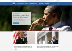 白宫官网升级，网站制作采用HTML5响应式布局